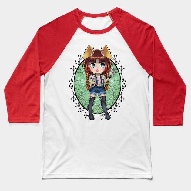 Sassy Baseball T-Shirt by rvkhart